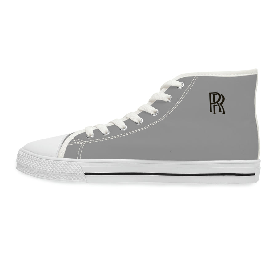 Women's Grey Rolls Royce High Top Sneakers™