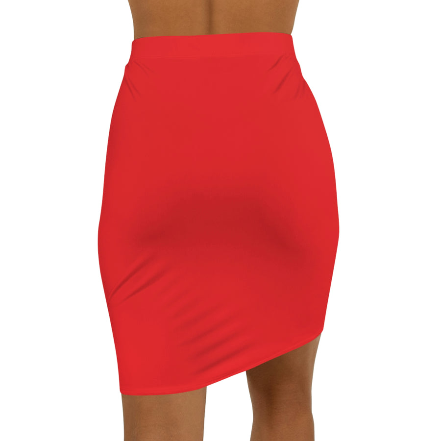 Women's Red Mazda Mini Skirt™