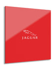 Red Jaguar Acrylic Prints (French Cleat Hanging)™