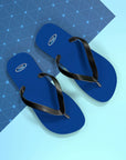 Unisex Dark Blue Ford Flip Flops™