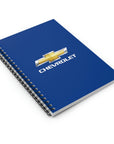 Dark Blue Chevrolet Spiral Notebook - Ruled Line™