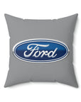 Grey Ford Spun Polyester Square Pillow™