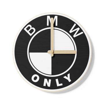 Wooden Wall BMW Clock™