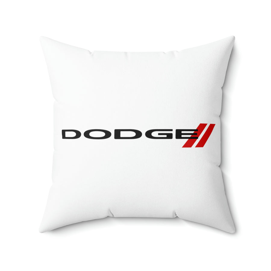 Spun Polyester Square Dodge Pillow™