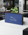 Dark Blue Jaguar Zipper Wallet™