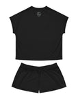 Women's Black Mercedes Short Pajama Set™