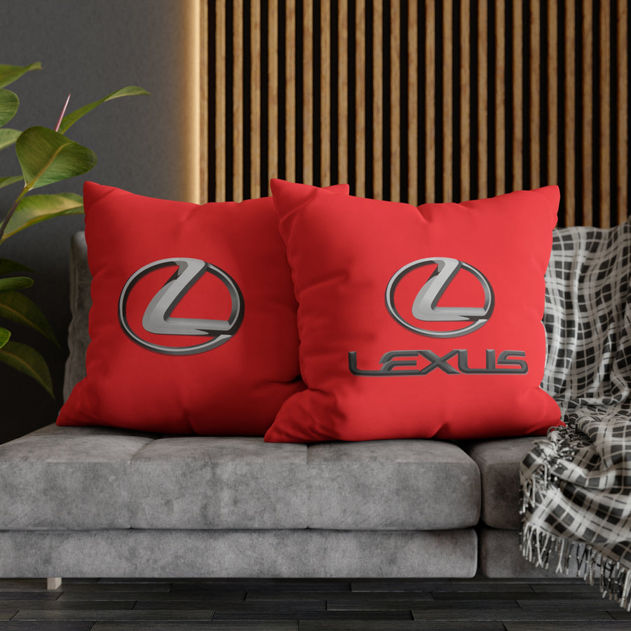 Red Lexus Spun Polyester pillowcase™