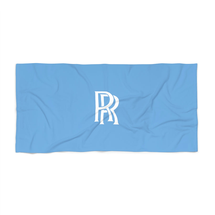 Light Blue Rolls Royce Beach Towel™