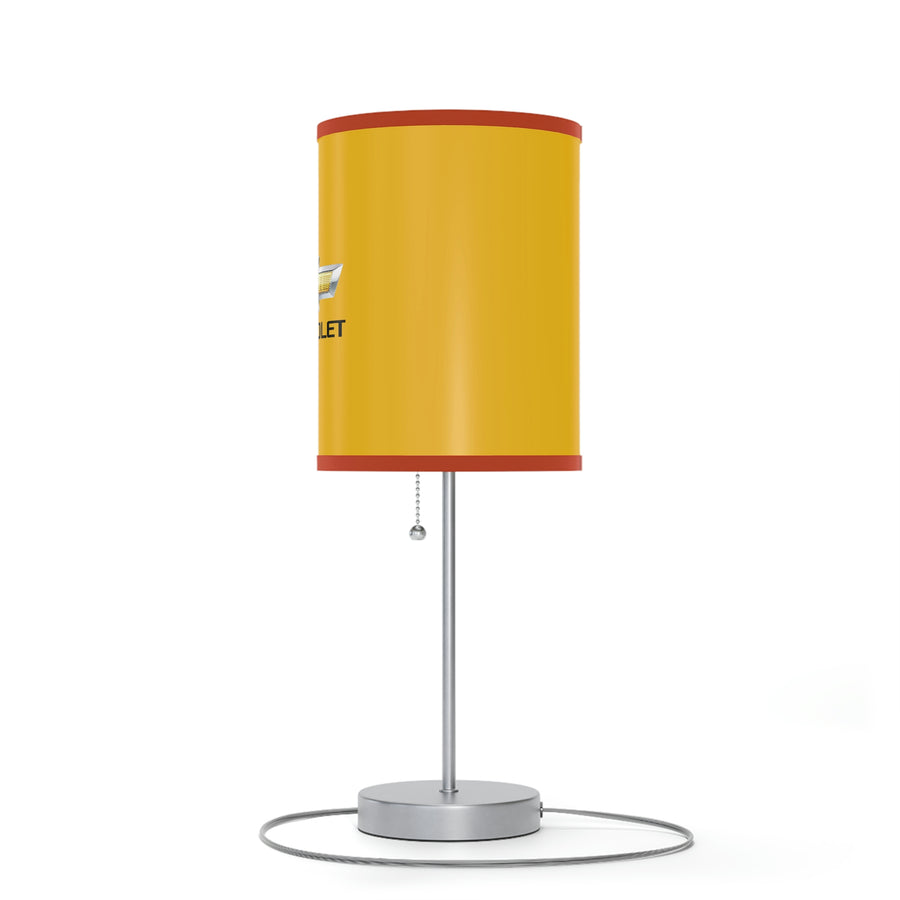 Yellow Chevrolet Lamp on a Stand, US|CA plug™