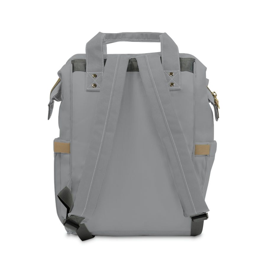 Grey Mitsubishi Multifunctional Diaper Backpack™