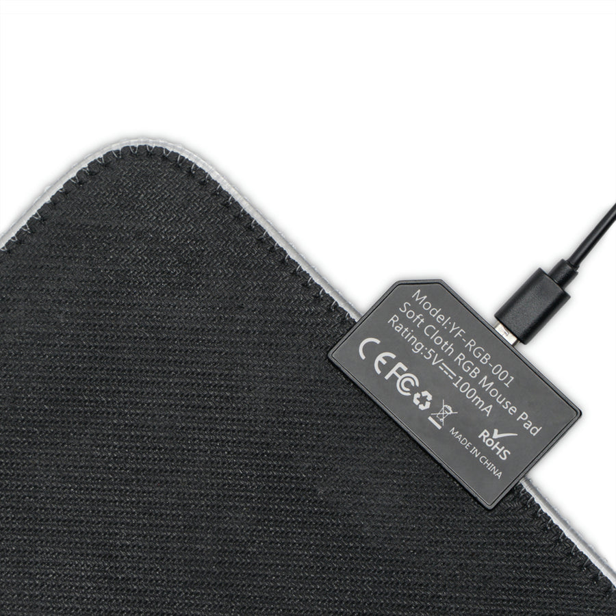 Grey McLaren LED Gaming Mouse Pad™