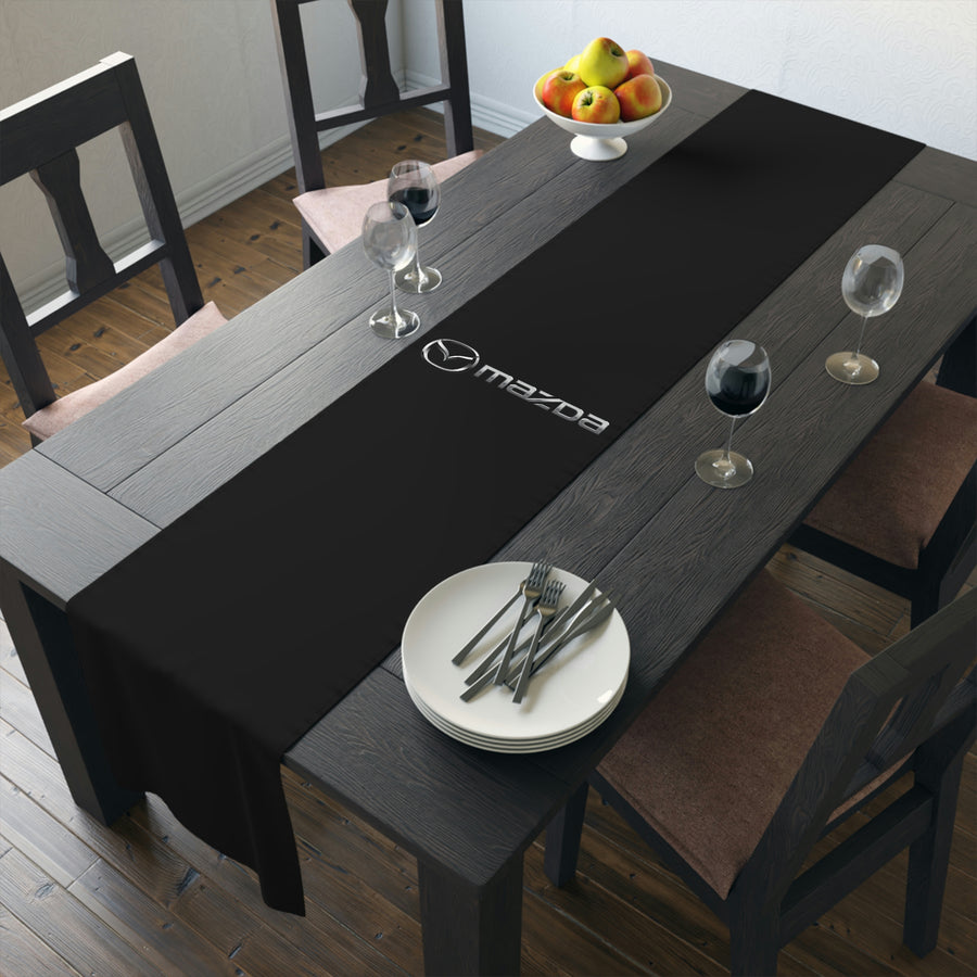 Black Mazda Table Runner (Cotton, Poly)™