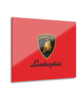 Red Lamborghini Acrylic Prints (French Cleat Hanging)™