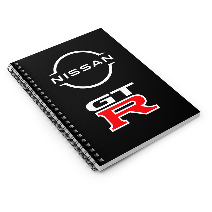 Black Nissan GTR Spiral Notebook™