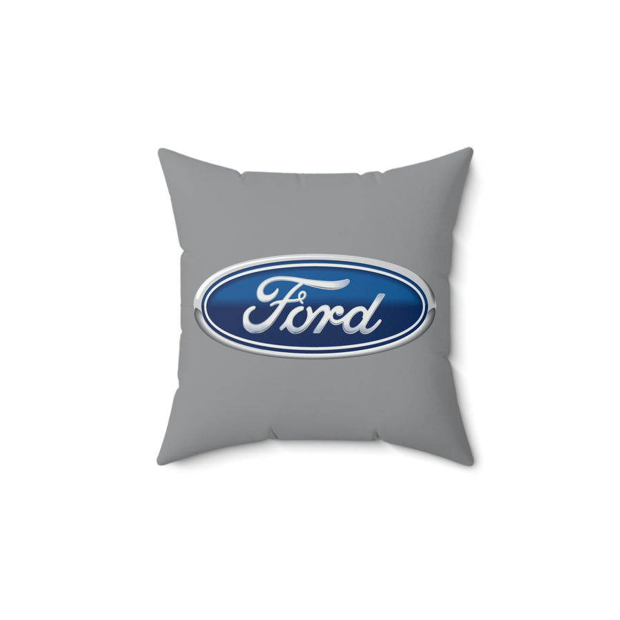 Grey Ford Spun Polyester Square Pillow™