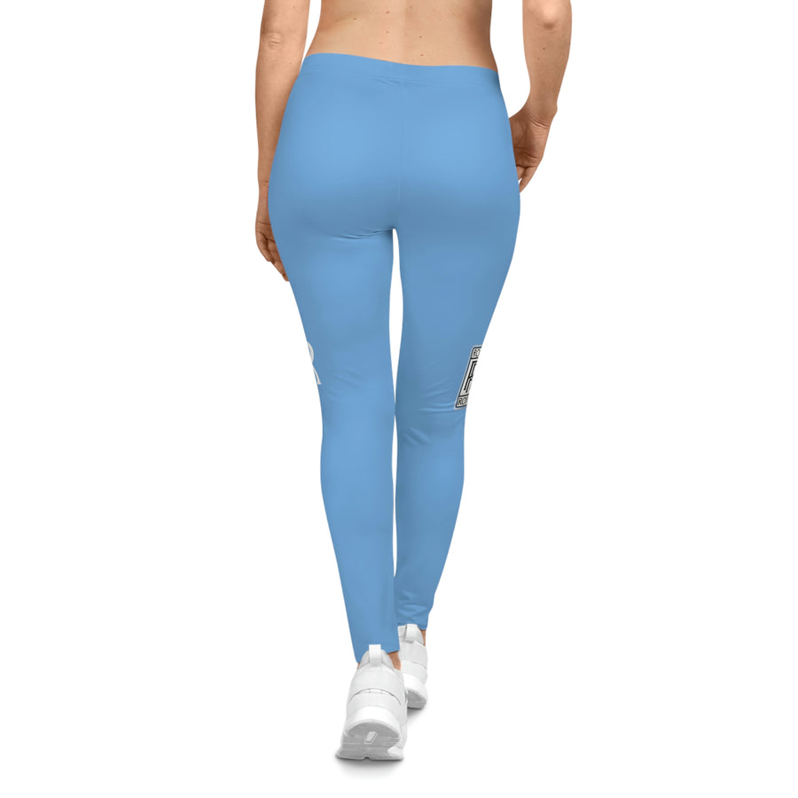 Women's Light Blue Rolls Royce Casual Leggings™