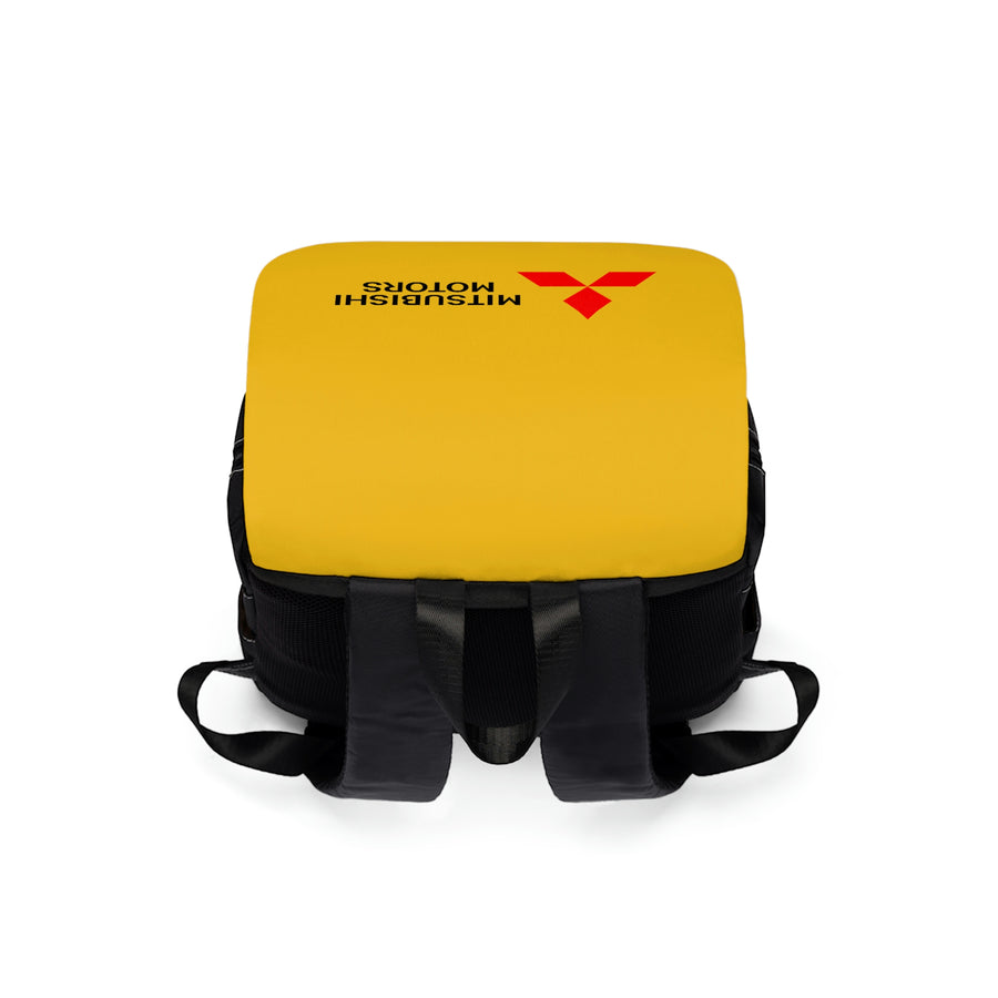 Unisex Yellow Mitsubishi Casual Shoulder Backpack™