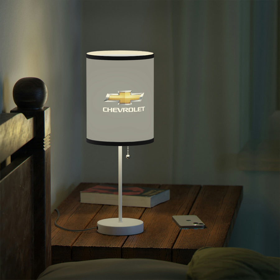 Grey Chevrolet Lamp on a Stand, US|CA plug™