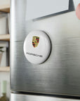 Porsche Button Magnet, Round (1 & 10 pcs)™