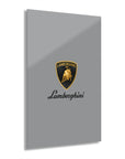 Grey Lamborghini Acrylic Prints (French Cleat Hanging)™