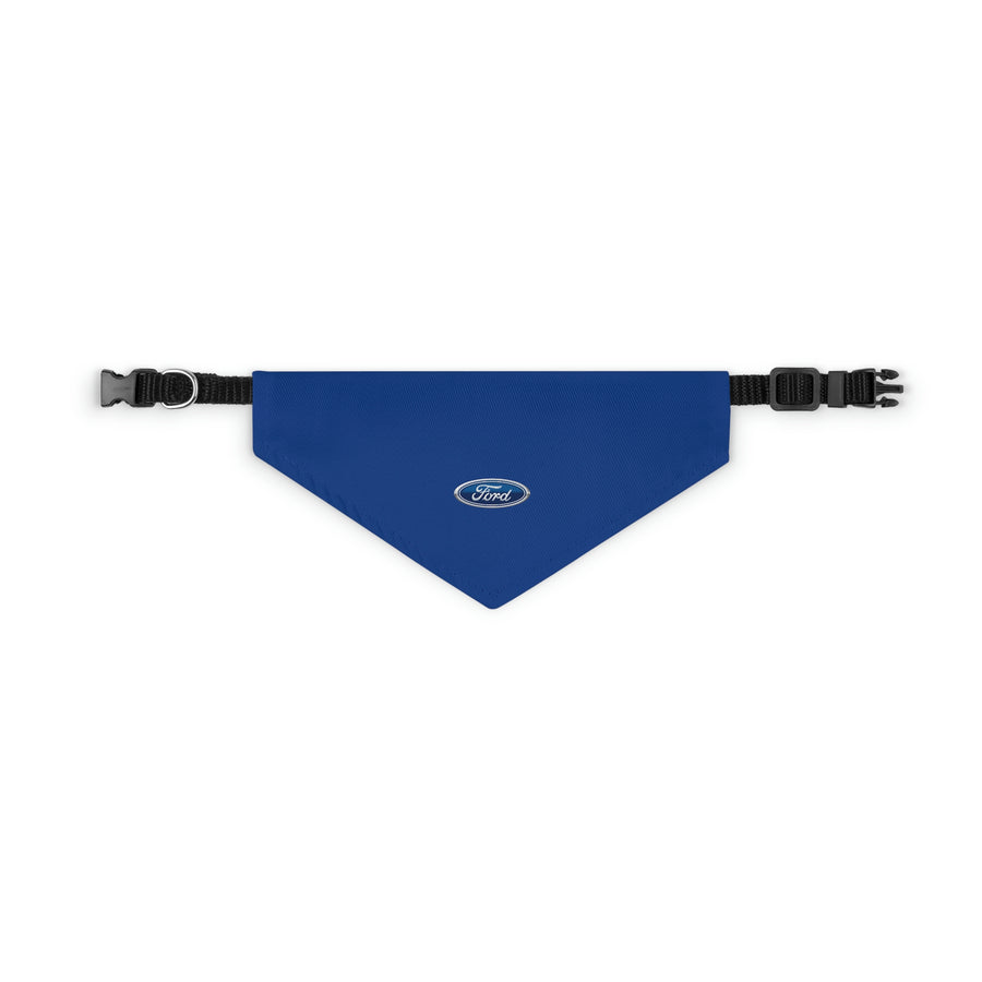 Dark Blue Ford Pet Bandana Collar™