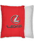 Red Lexus Spun Polyester pillowcase™