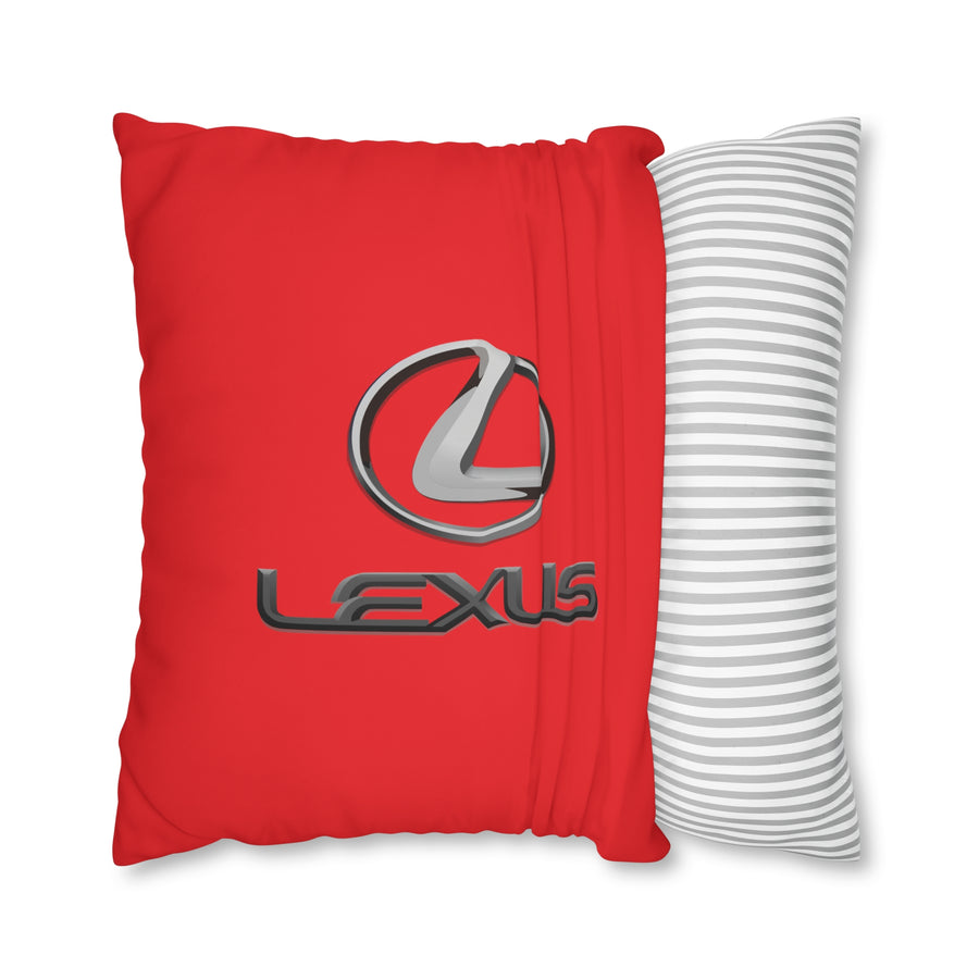 Red Lexus Spun Polyester pillowcase™