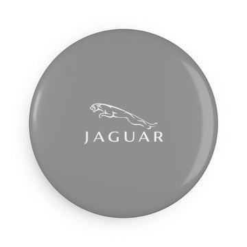 Grey Jaguar Button Magnet, Round (10 pcs)™