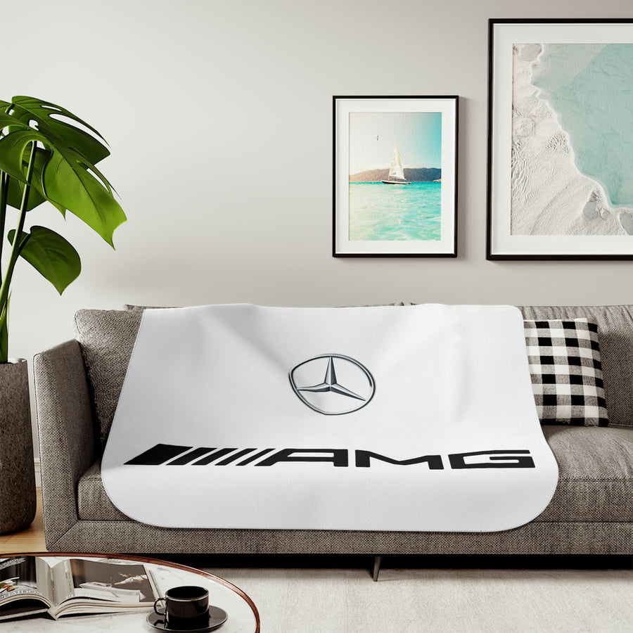 Mercedes Sherpa Blanket, Two Colors™
