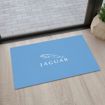 Light Blue Jaguar Floor Mat™