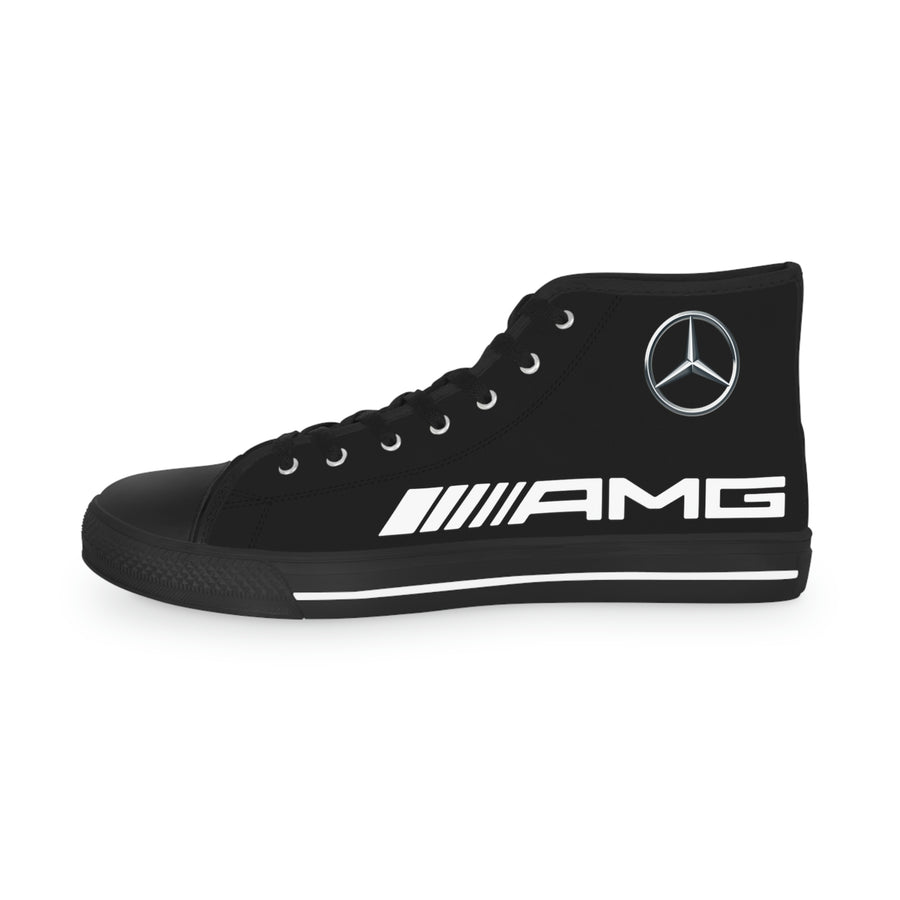 Men's Black Mercedes High Top Sneakers™