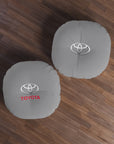 Grey Toyota Tufted Floor Pillow, Round™