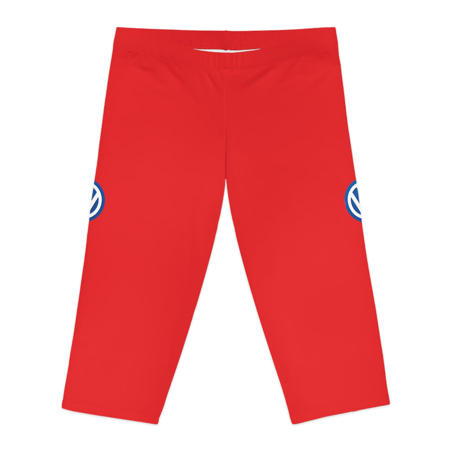 Women's Red Volkswagen Capri Leggings™