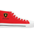 Women's Red Lamborghini High Top Sneakers™