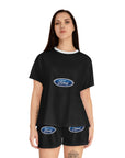 Women's Black Ford Short Pajama Set™