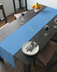 Light Blue Jaguar Table Runner (Cotton, Poly)™