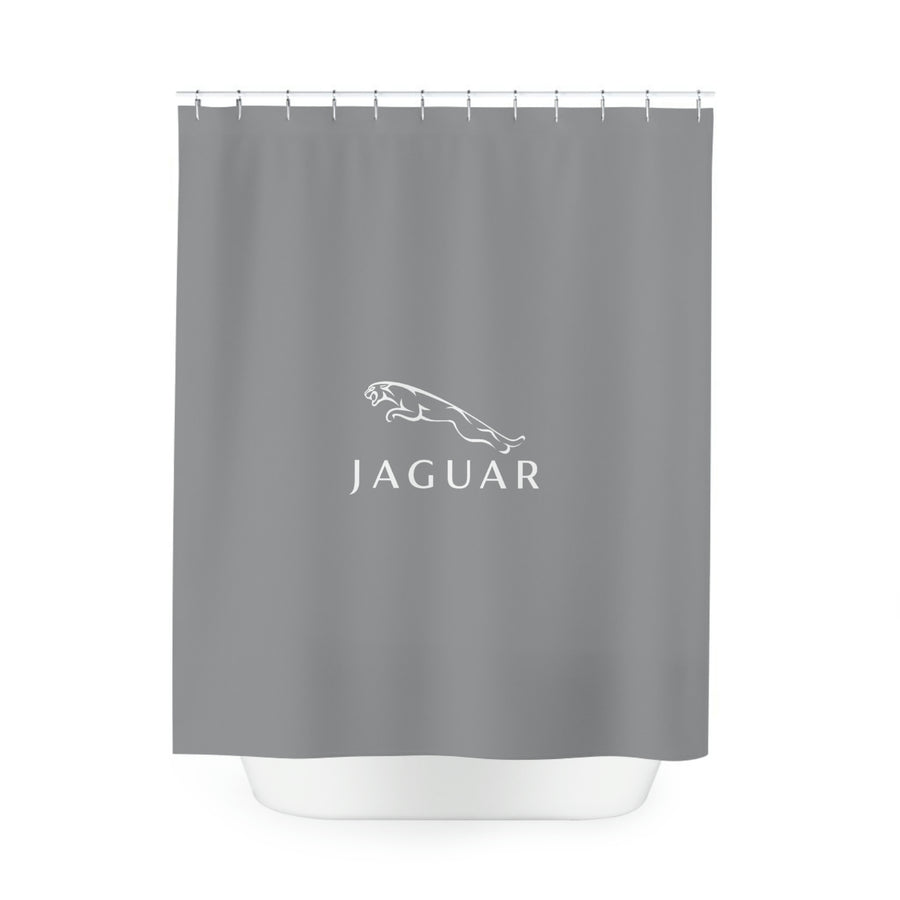 Grey Jaguar Shower Curtain™