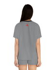 Women's Grey Mitsubishi Short Pajama Set™