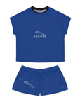 Women's Dark Blue Jaguar Short Pajama Set™