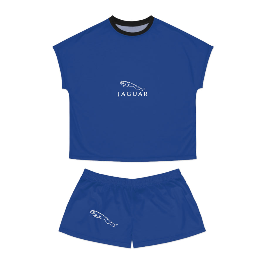 Women's Dark Blue Jaguar Short Pajama Set™