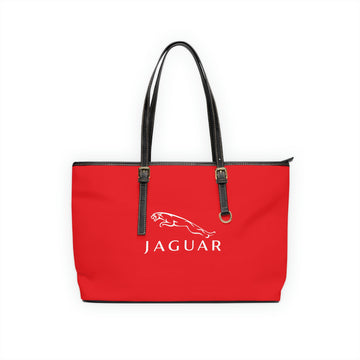 Red Jaguar Leather Shoulder Bag™