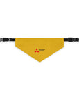 Yellow Mitsubishi Pet Bandana Collar™