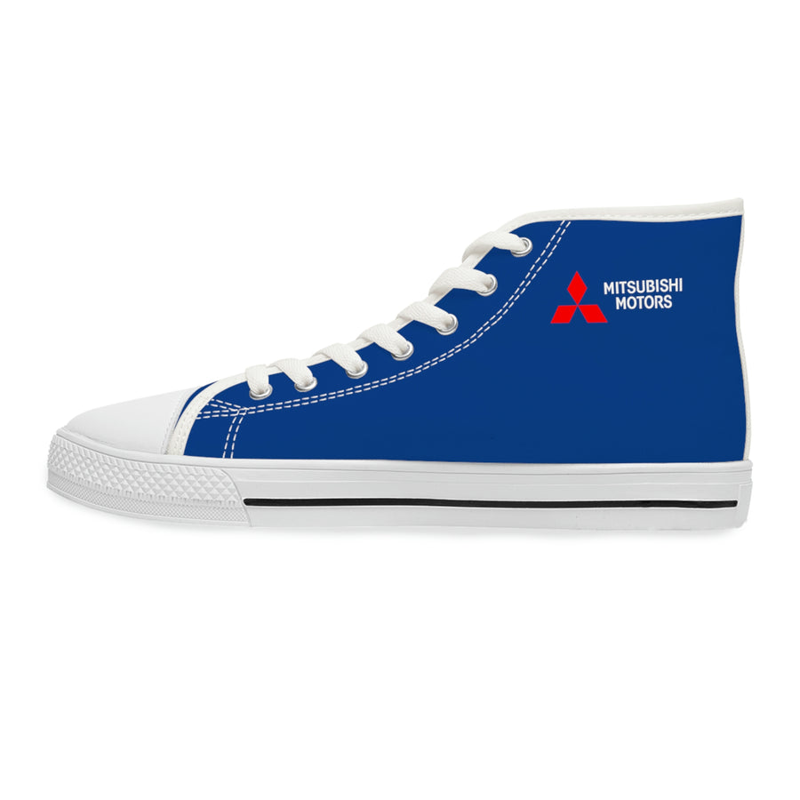 Women's Dark Blue Mitsubishi High Top Sneakers™