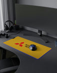 Yellow Mitsubishi LED Gaming Mouse Pad™