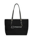 Black Mazda Leather Shoulder Bag™