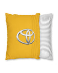 Yellow Toyota Spun Polyester pillowcase™