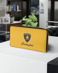 Yellow Lamborghini Zipper Wallet™