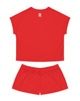 Women's Red Rolls Royce Short Pajama Set™