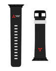 Black Mitsubishi Watch Band for Apple Watch™