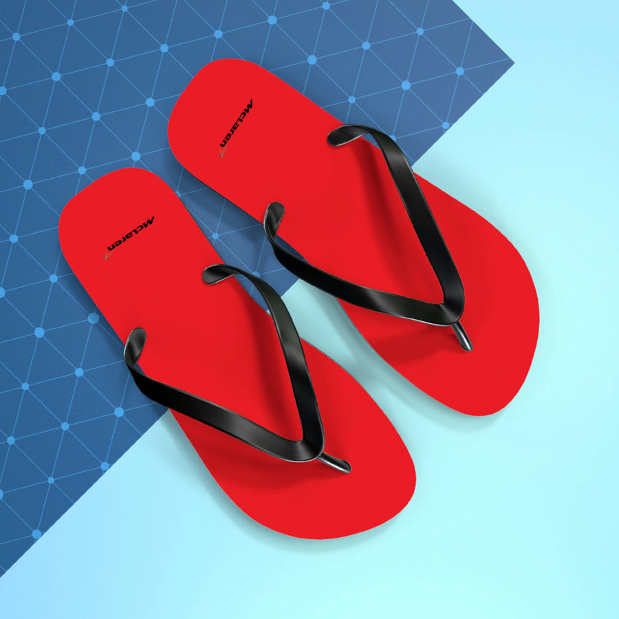 Unisex Red McLaren Flip Flops™